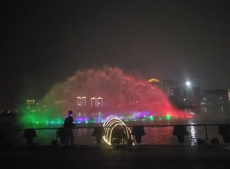 激光噴泉