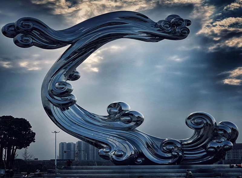 雕塑噴泉